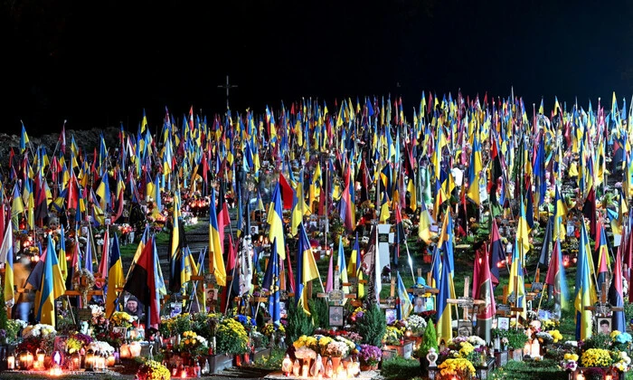 Портрет президента України і війна