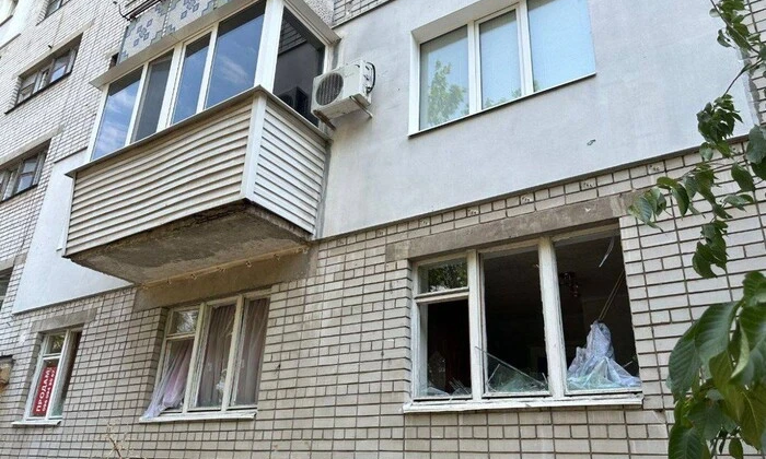 Фото наслідків атаки на Самар