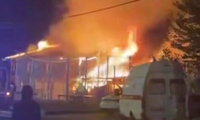 Пожежа в Москві