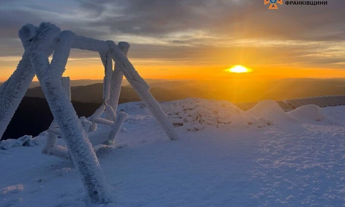 Сильний шторм у Карпатах