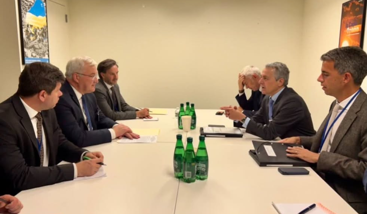 Sibiga Minister met with OSCE Head Cassis