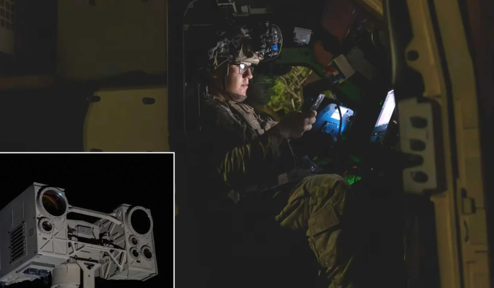 US Army laser destroys cartel drones