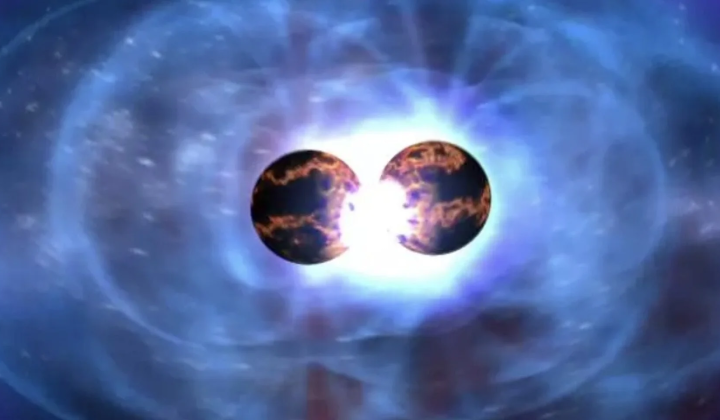 Magnetar forms during neutron stars collision