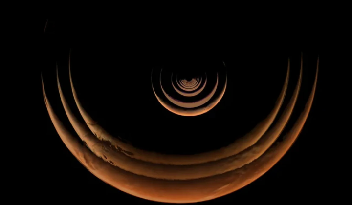 Таймлапс Марса від космічного апарату NASA