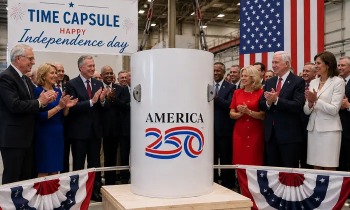 США закопали капсулу часу на 250 років