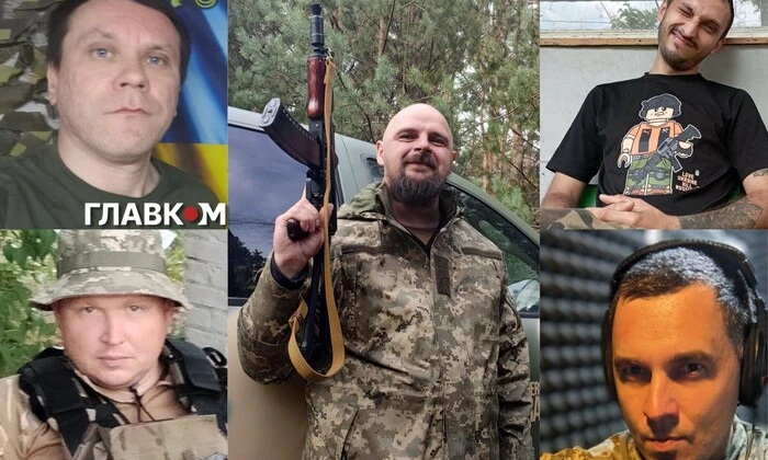 Photo of Glavcom journalists on the front line