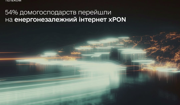 Подключений xPON: 54% українців без світла