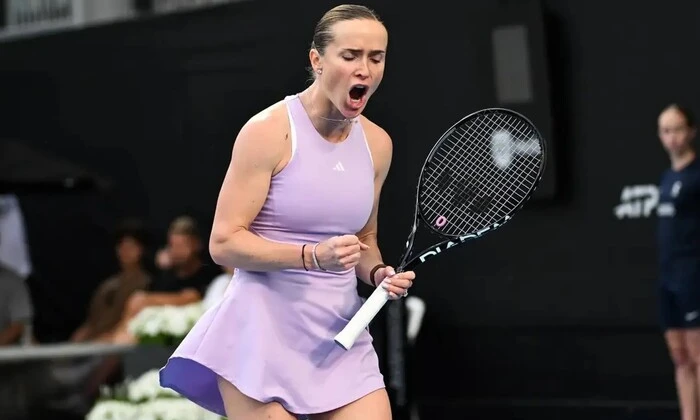 Еліна Світоліна святкує перемогу
