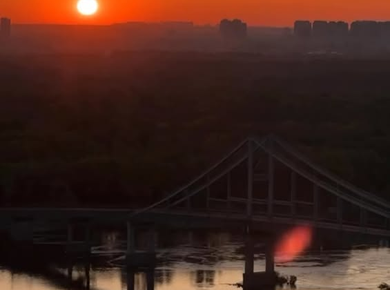 Каштани в центрі Києва
