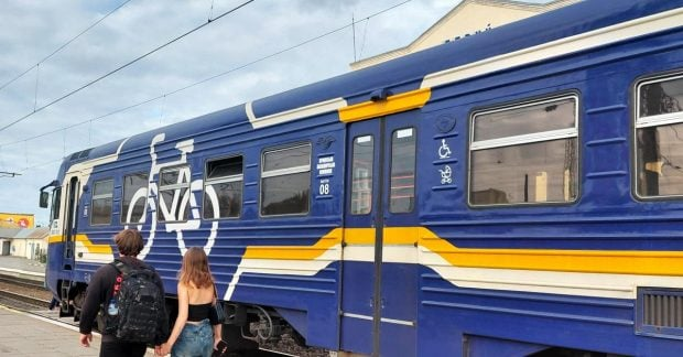 Train station during counterterrorism measures