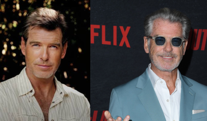 Pierce Brosnan and wife on a romantic date in Beverly Hills