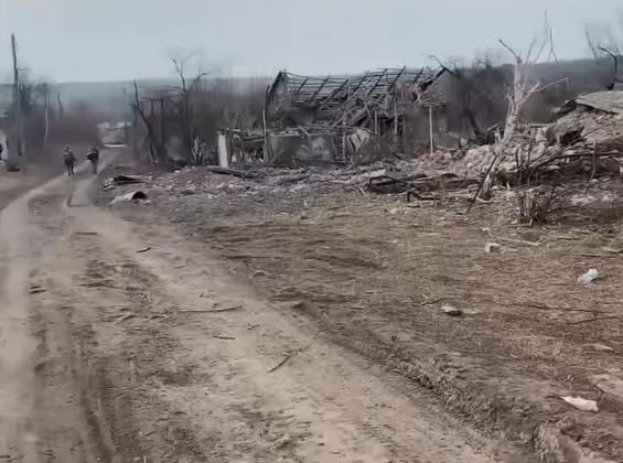 Frontline settlement in Donetsk region: consequences of Russian destruction
