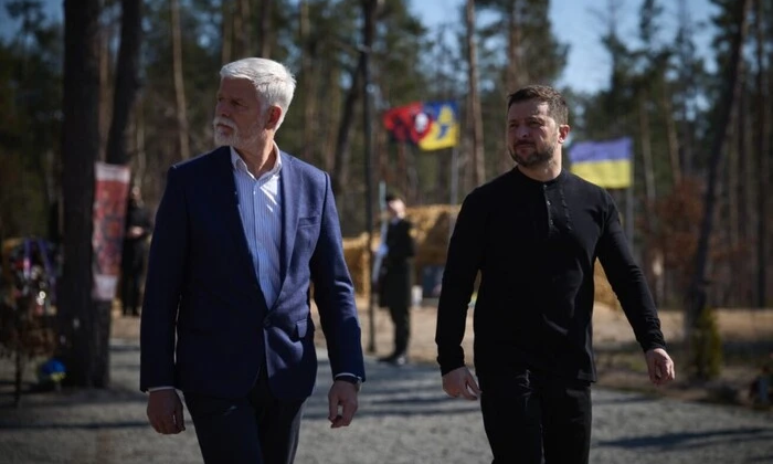 Президент Чехии встречается с украинскими деловыми представителями