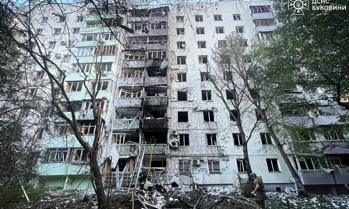 Наслідки російської атаки в Буковині