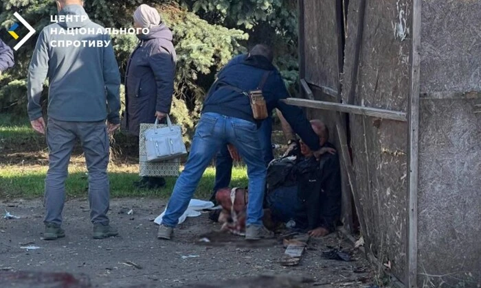 Символічне зображення російських спецслужб на окупованих територіях