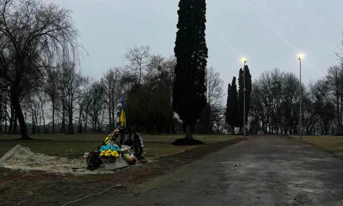 Поховання захисника на Пагорбі Слави