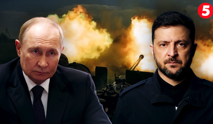 Image: Putin speaking at a press conference