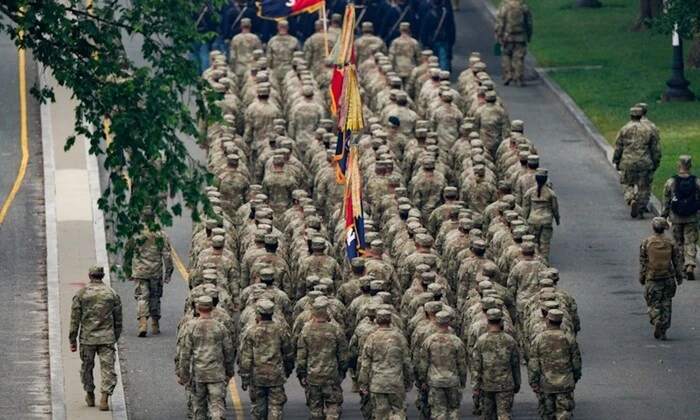 Военный парад в США