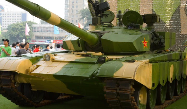 Future tank with nuclear reactor