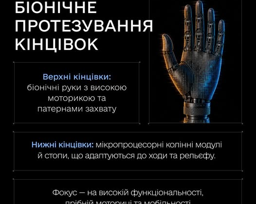 Ринок інноваційного протезування, грантова підтримка