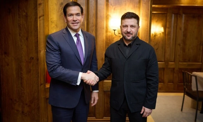 Zelensky and Rubio discuss energy system at conference