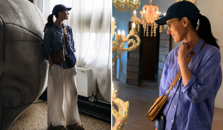Maria Yefrosinina's summer style
