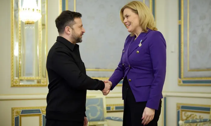 Zelensky and Klitschko in Kiev
