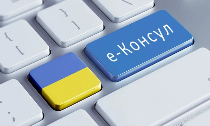 Зображення системи «е-Консул» МЗС