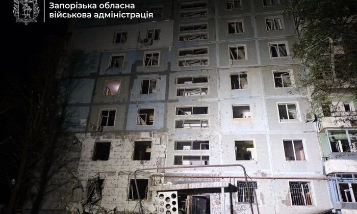Палаючі будинки в українських містах