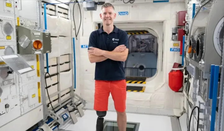 McFall - first disabled astronaut