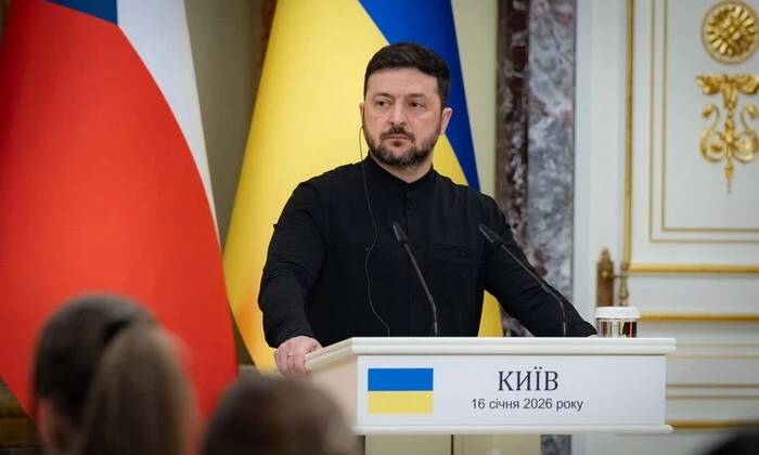 Zelensky's talks with Czech president