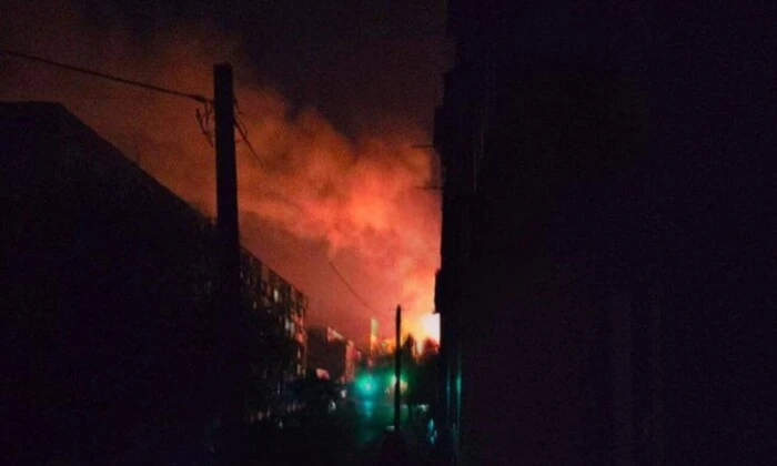 Вибухи та пожежі в Одесі