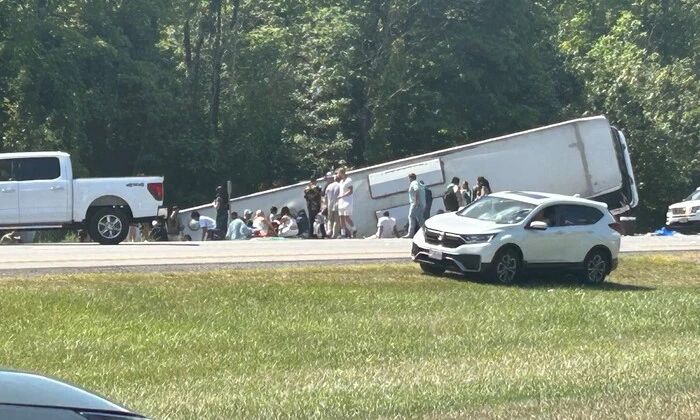 Автобус із туристами у Нью-Йорку