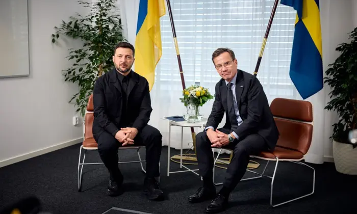 Зустріч Зеленського і прем'єра Швеції