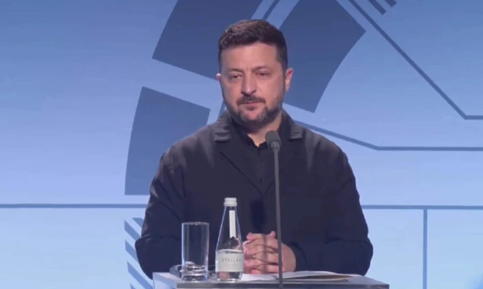 Zelensky's letter to Putin and Trump