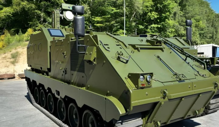 DroneLight laser weapon in action