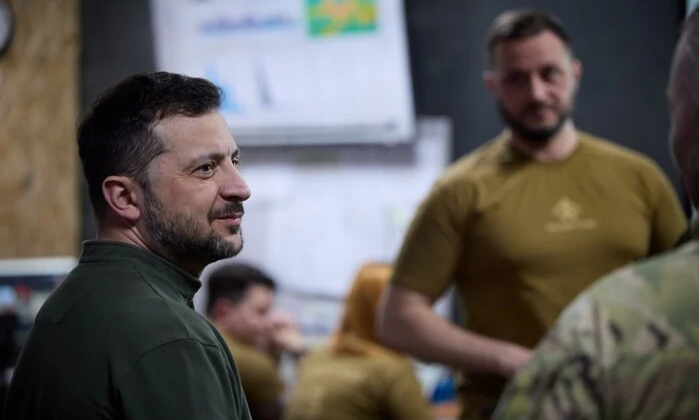 Зеленський в командному пункті на Харківщині