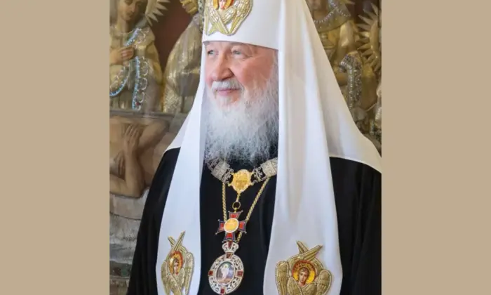 Патріарх Кирило з краденою панагією
