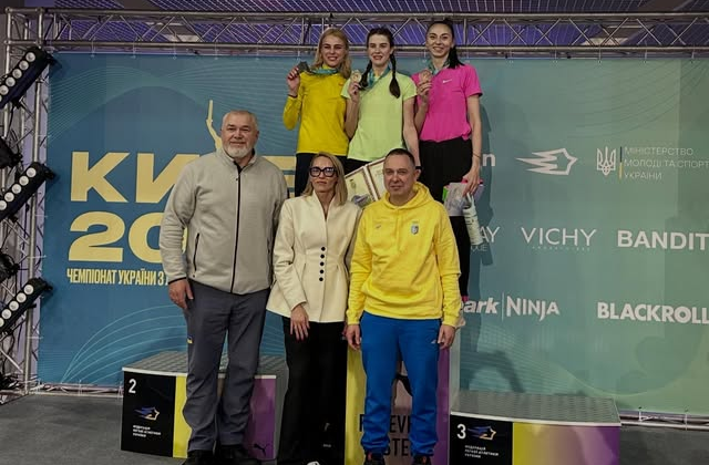 Чемпіонат України з легкої атлетики: медалістки