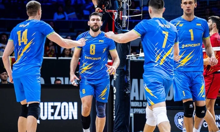 Украина победила Алжир в волейболе