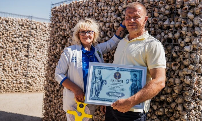 Найбільший лабіринт рапанів на Одещині