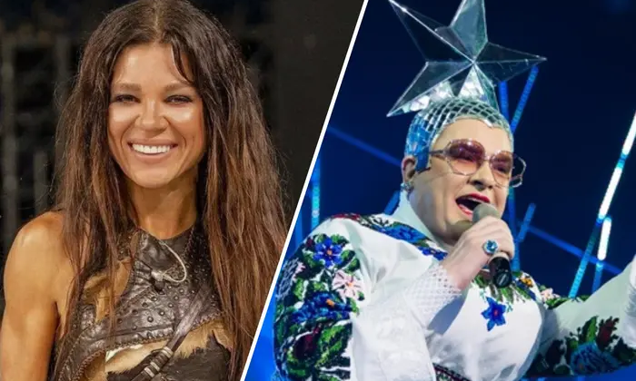 Руслана, Lordi и Сердючка на сцене Евровидения-2026