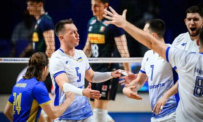 Ukrainian volleyball players in top-3 ranking