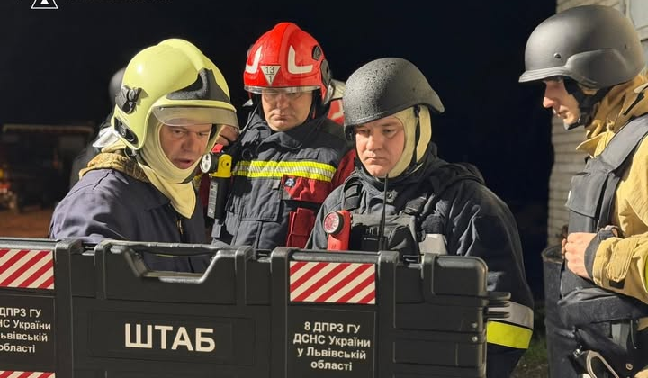 Fire in Lviv region, 1 injured person