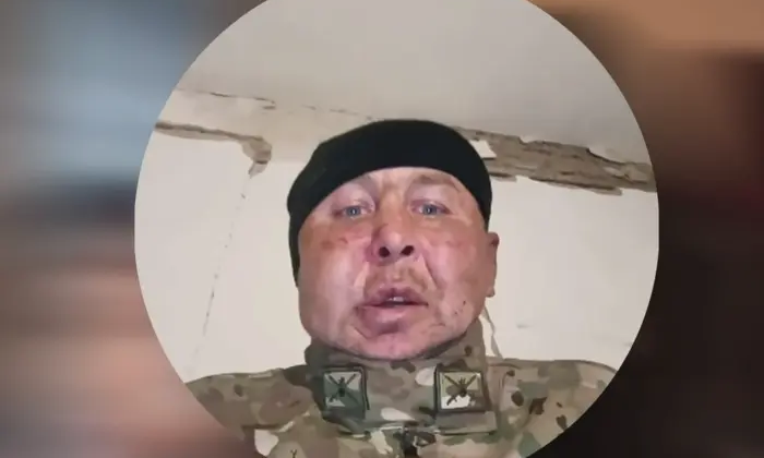 После обмена допросили и побили оккупанта
