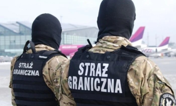 Польські прикордонники у лікарні в Тбілісі