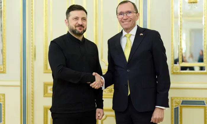 Zelensky and the Norwegian Minister discuss energy
