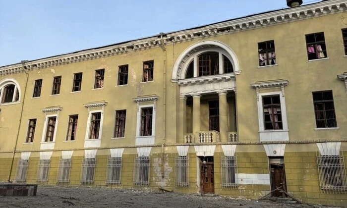 Разрушенный дворец русского князя Потемкина