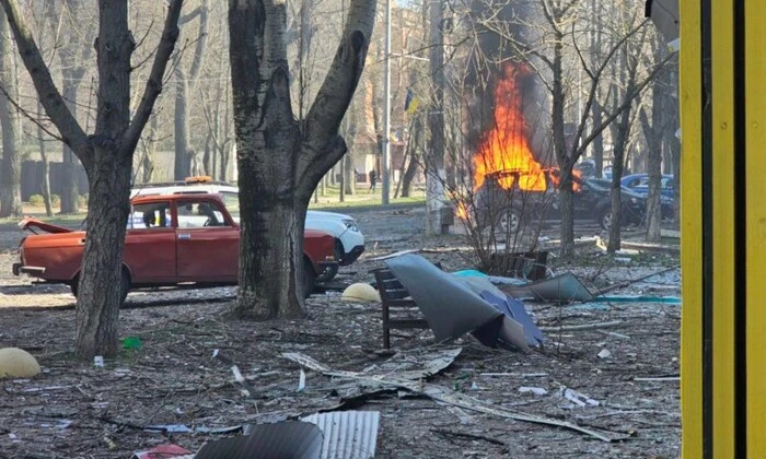 Ранені та загиблий під час атаки Росії на Херсон