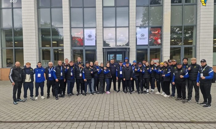 Украинские боксёры на пьедестале